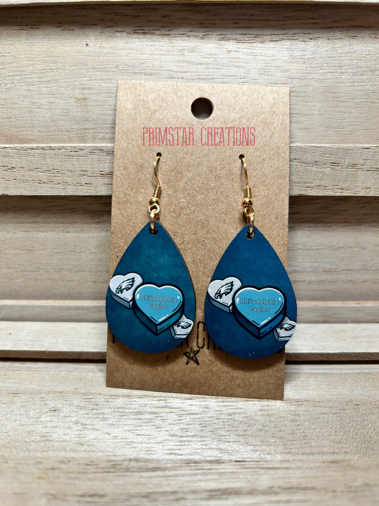 Eagles Love Teardrop Earrings