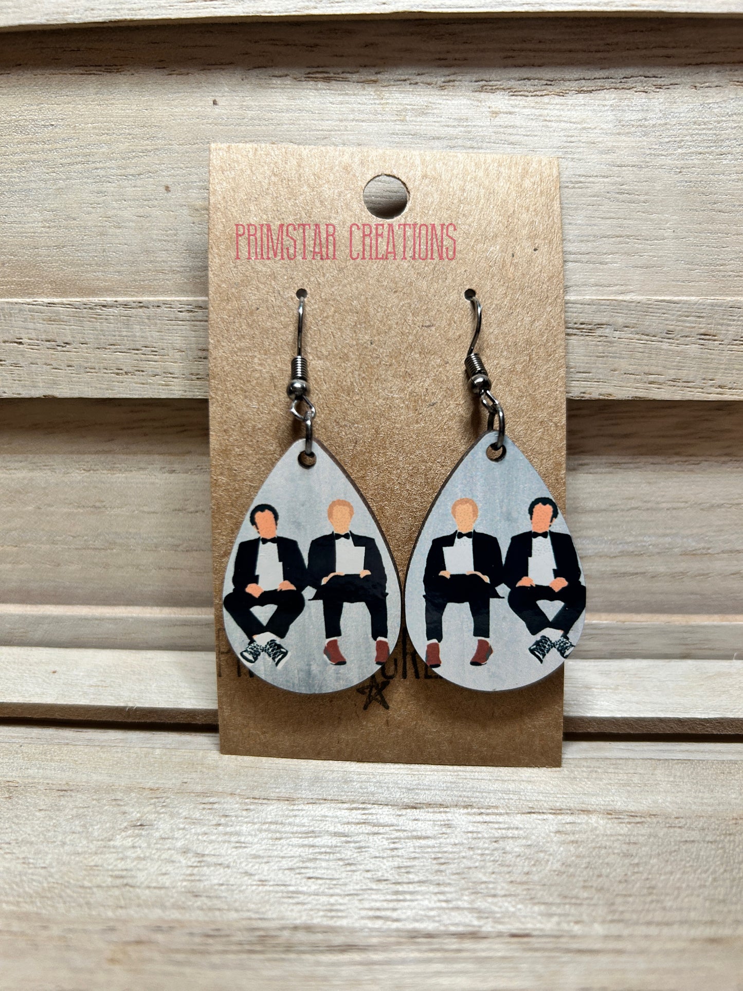 Stepbrothers Teardrop Earrings