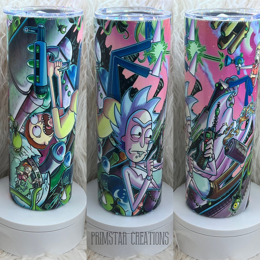 Rick & Morty 20oz Tumbler