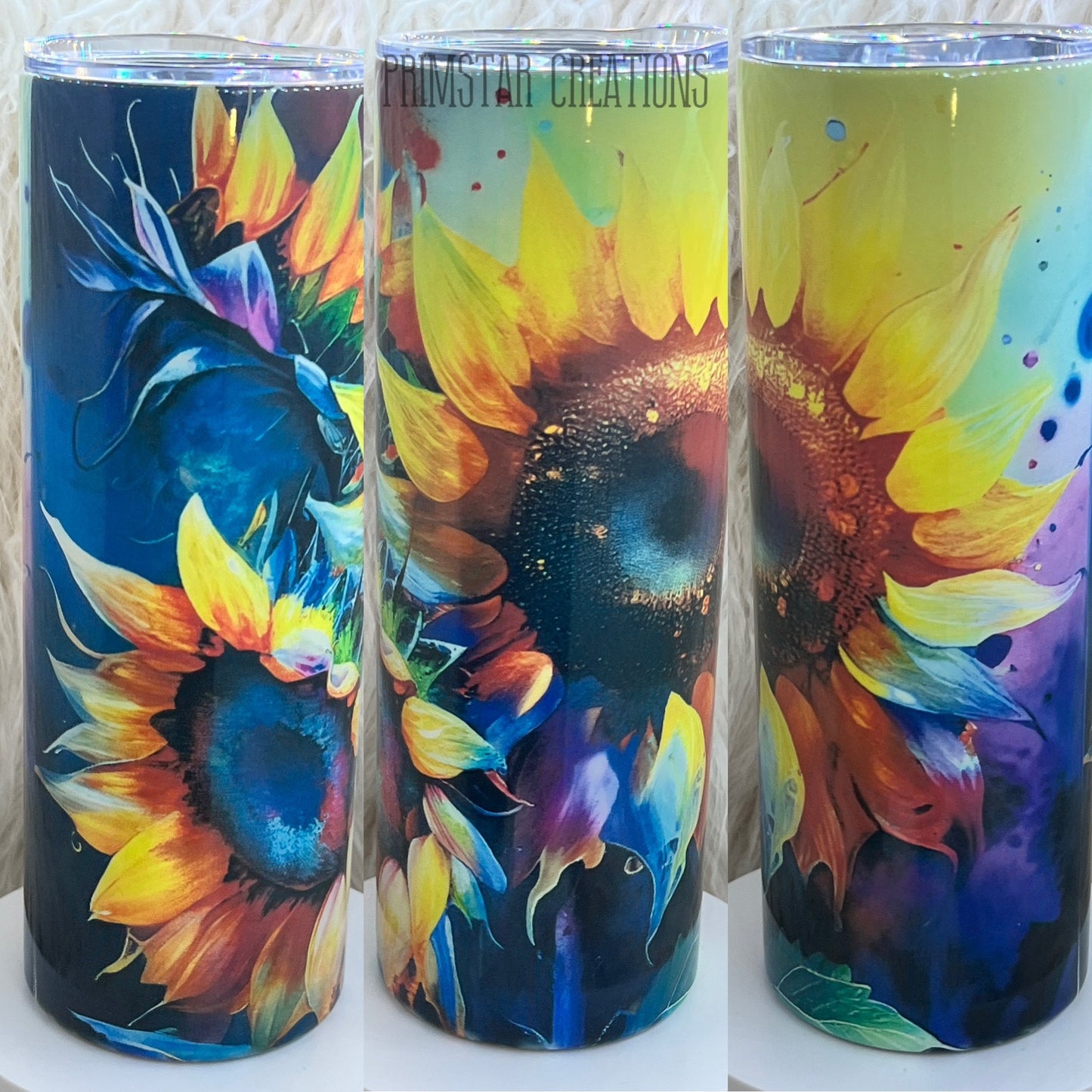 Colorful Flowers 20oz Tumbler