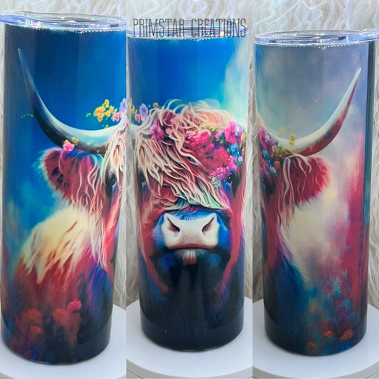 Highland Cow 20oz Tumbler