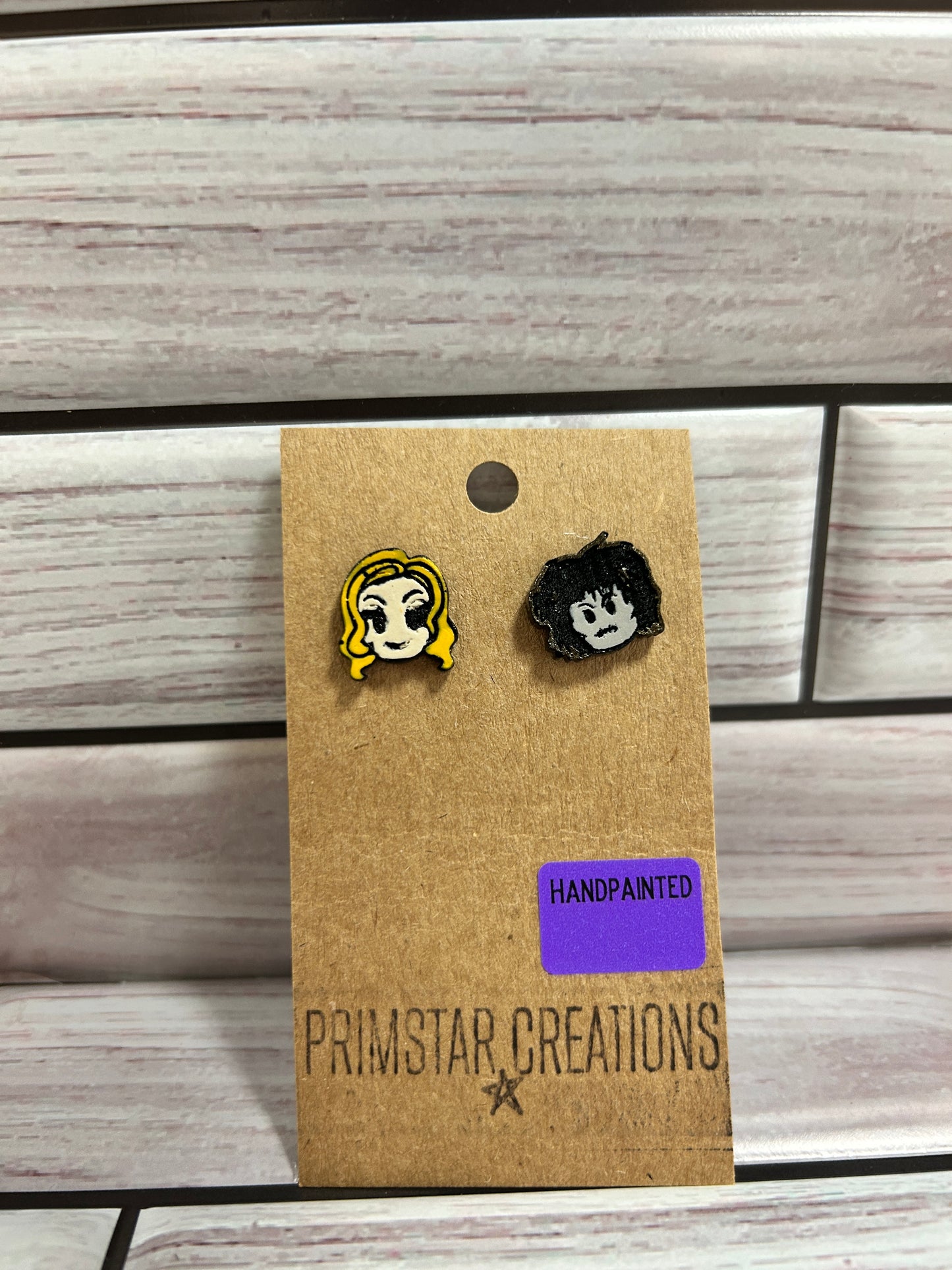 Sarah Sanderson & Billy Butcherson Handpainted Stud Earrings