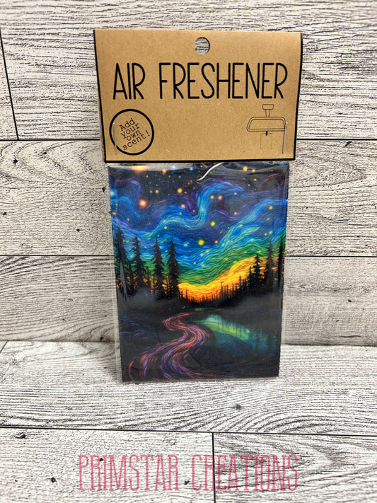 Embroidery Nothern Lights Air Freshener