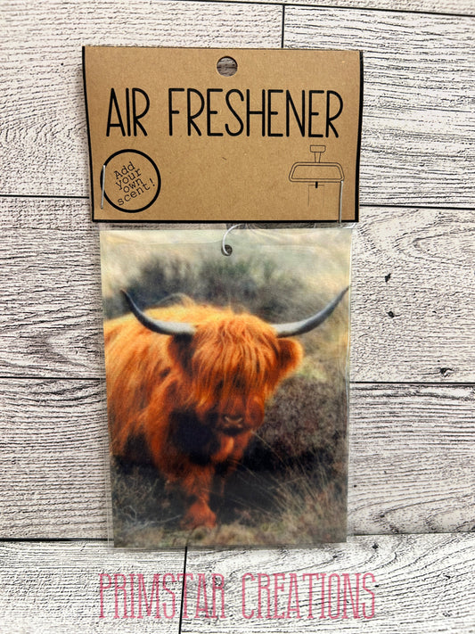 Highland Cow Air Freshener