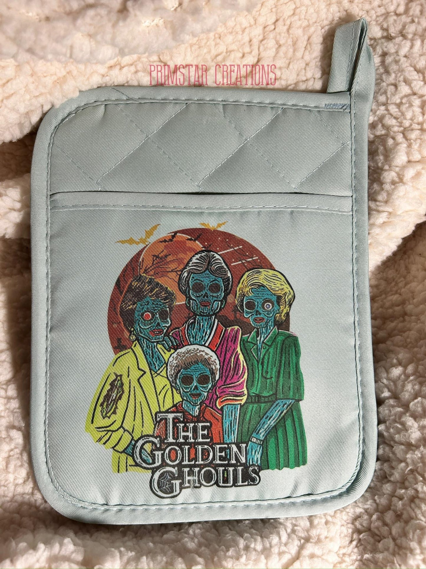 The Golden Ghouls Oven Mitt