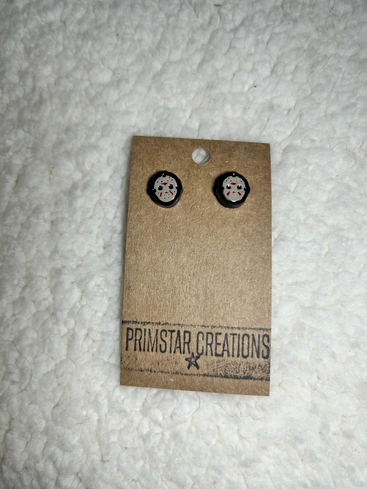 Jason Handpainted Stud Earrings