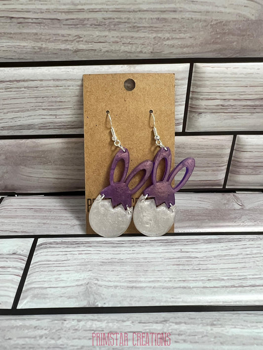 Easter Resin Dangle Earrings