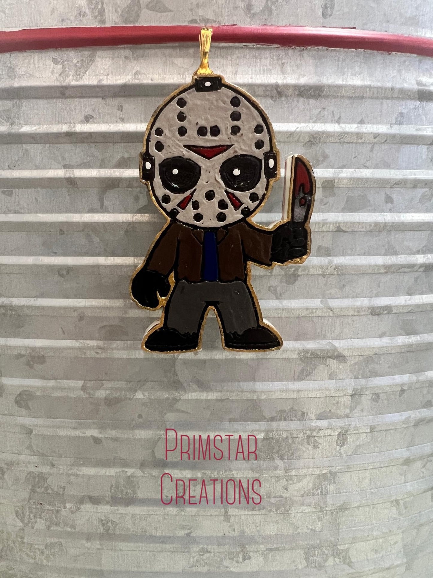 Jason Handpainted Magnet / Ornament