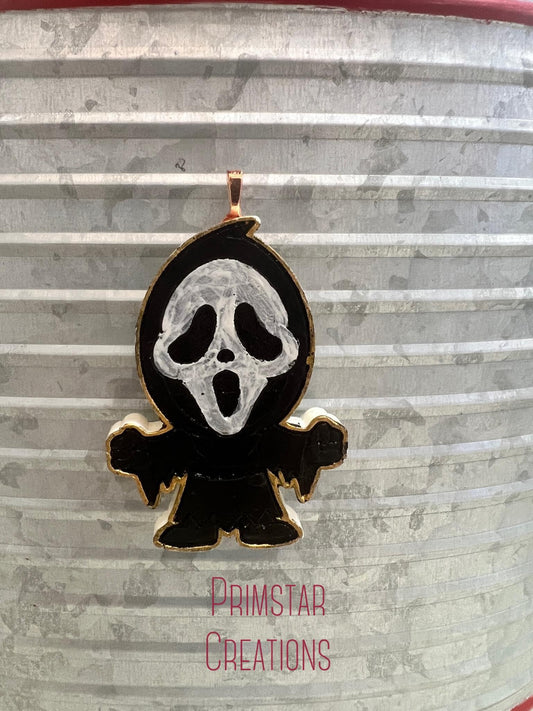 Ghostface Handpainted Magnet / Ornament