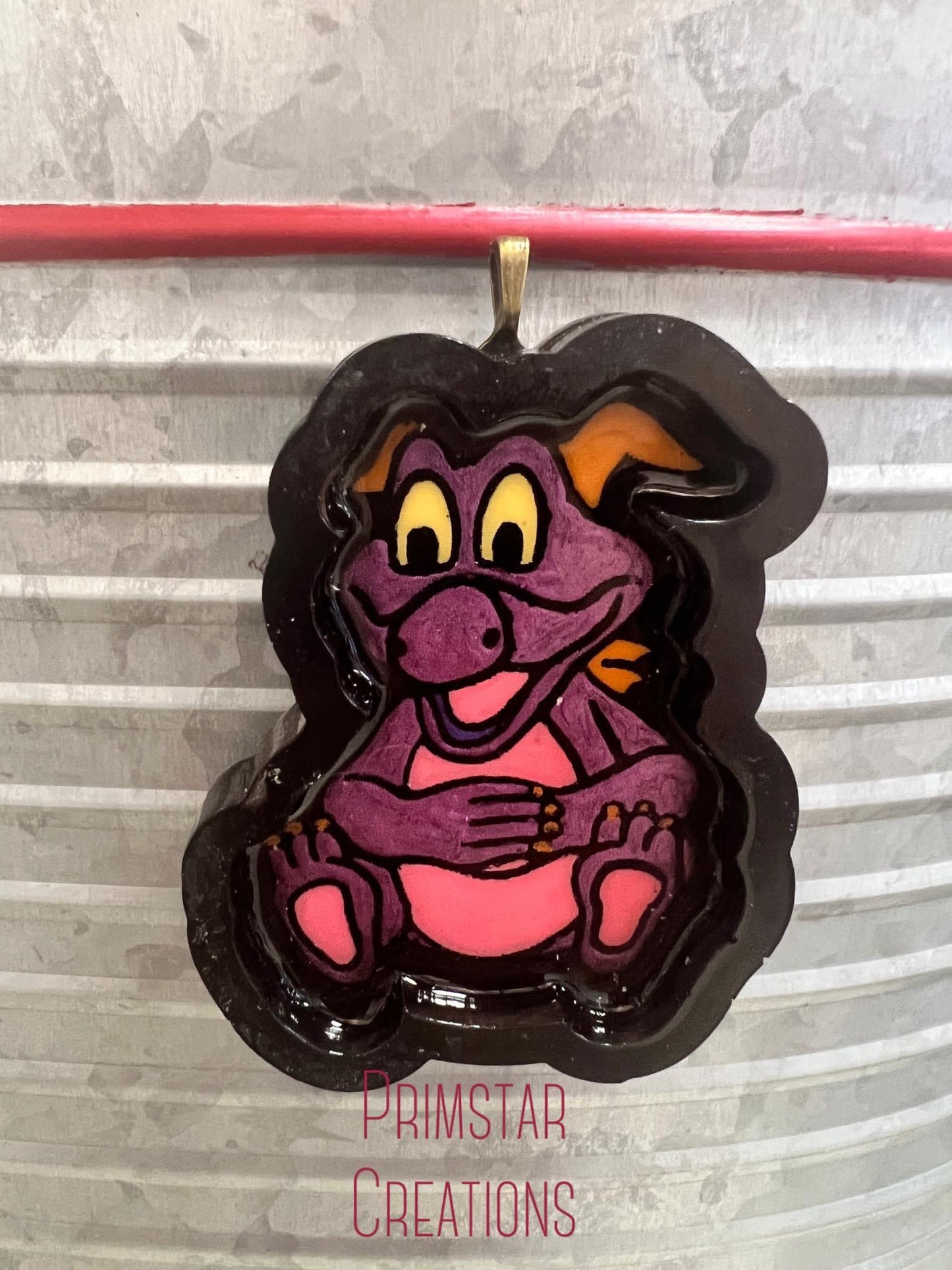 Figment Handpainted Magnet / Ornament