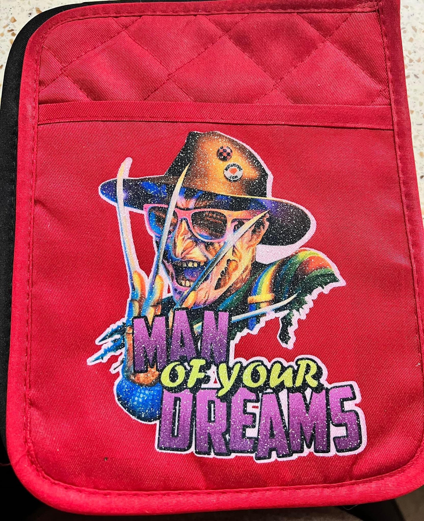 Freddy Man Of Your Dreams Oven Mitt